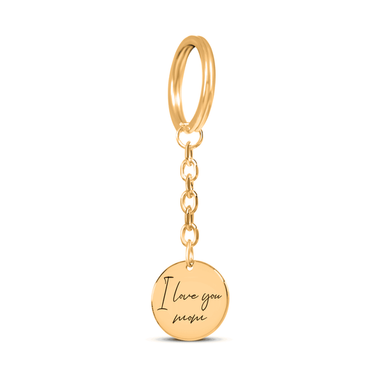 Handwritten Text Keychain