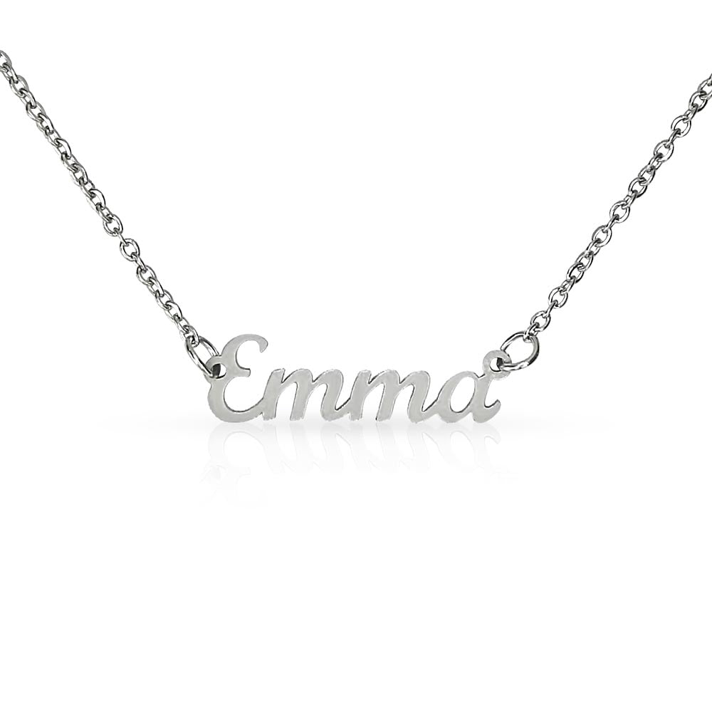 Name Necklace With Alphabets