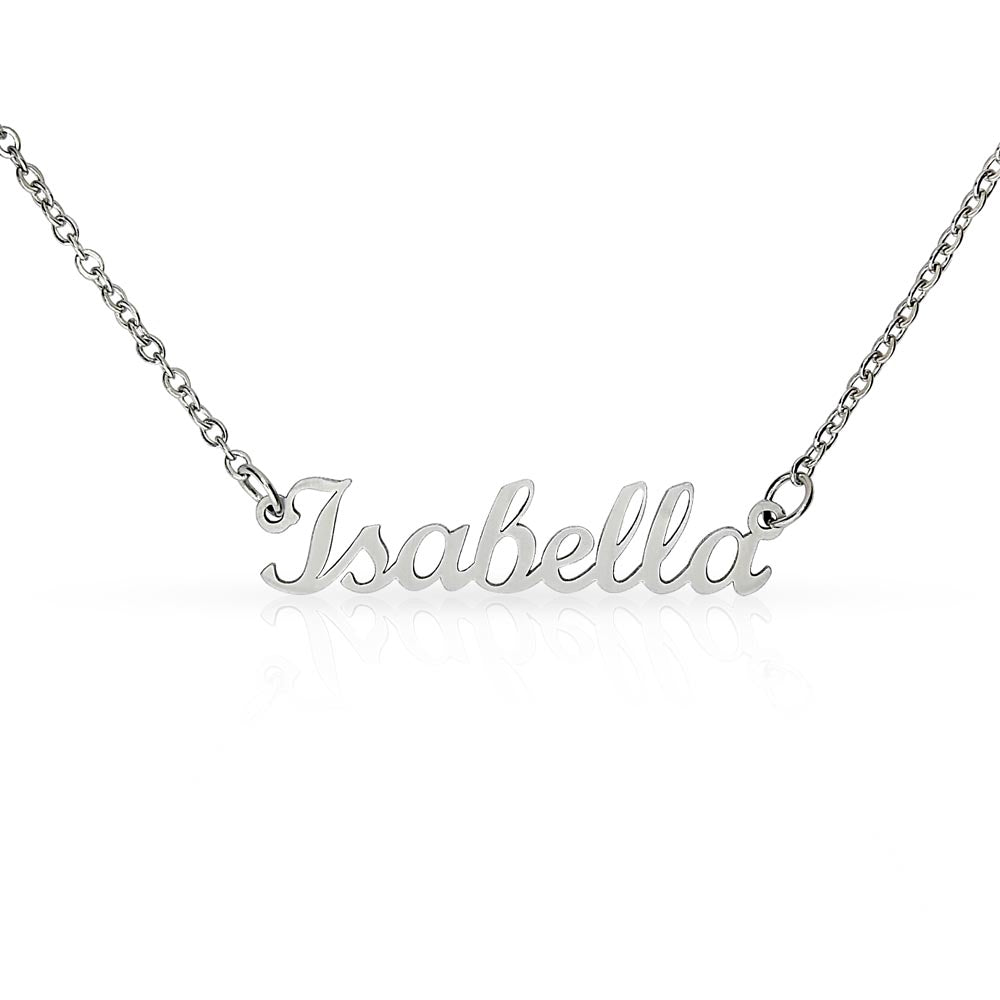 Name Necklace With Alphabets