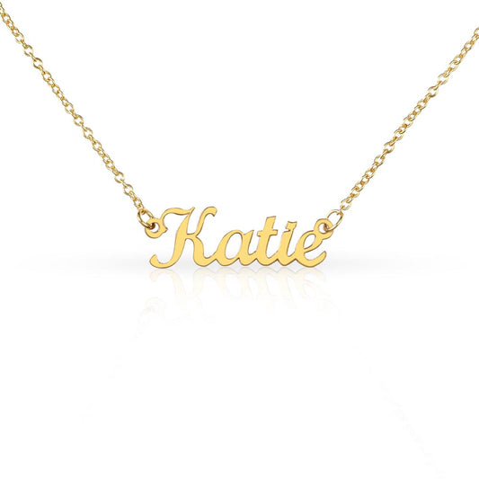 Name Necklace With Alphabets