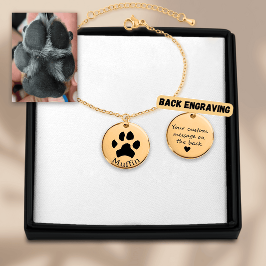 Pawprint Custom Bracelet