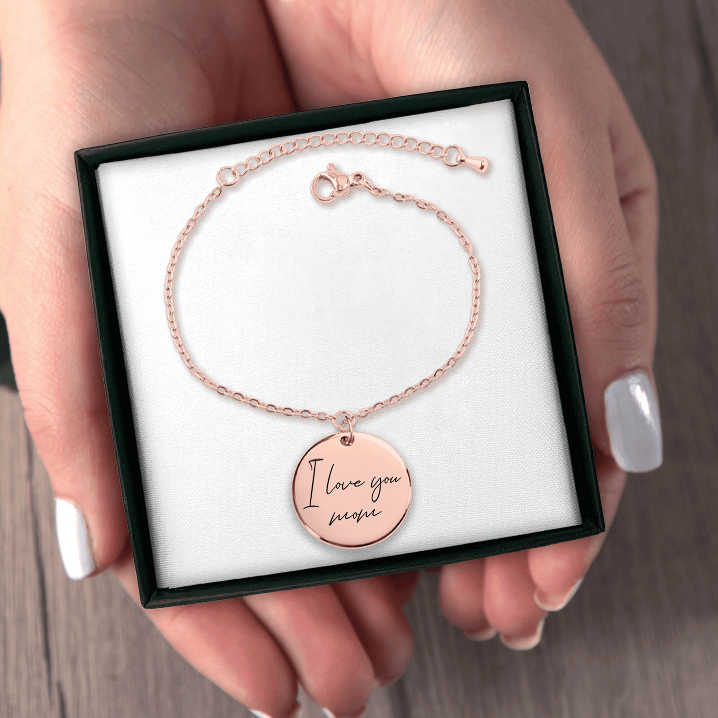 Handwritten Text Bracelet