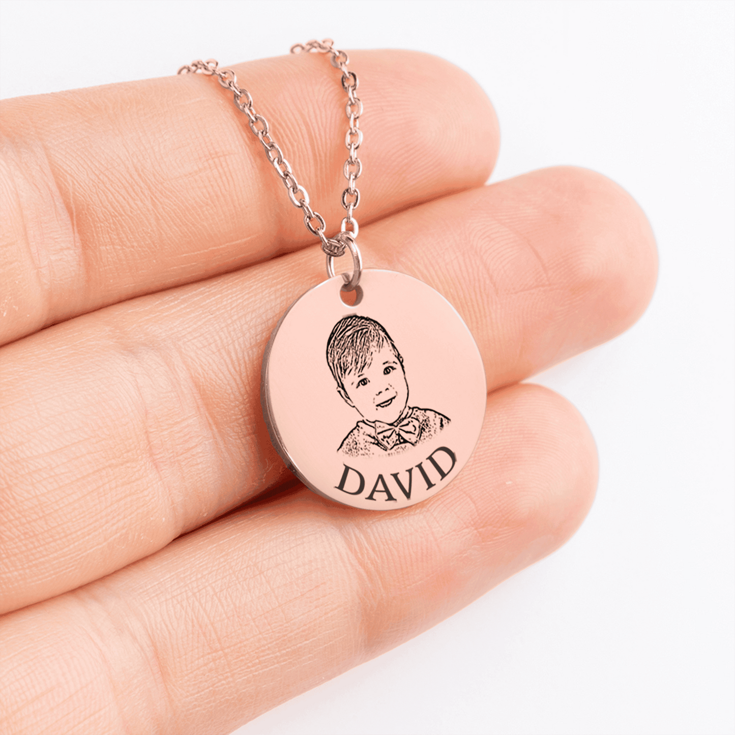 Baby Portrait Necklace