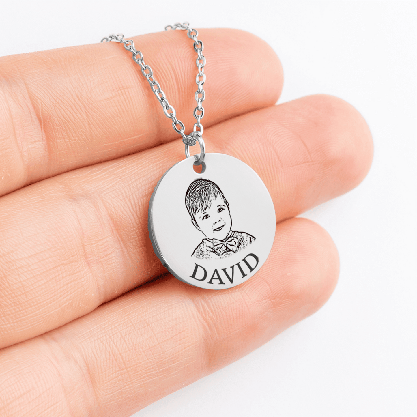 Baby Portrait Necklace